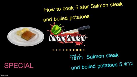 cooking simulator how to drizzle|Salmon with Asparagus .